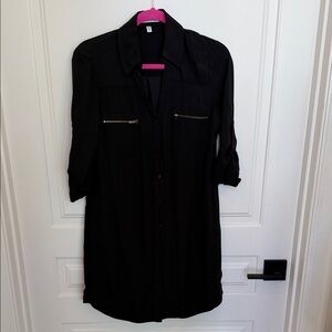 Express Black Mini Dress